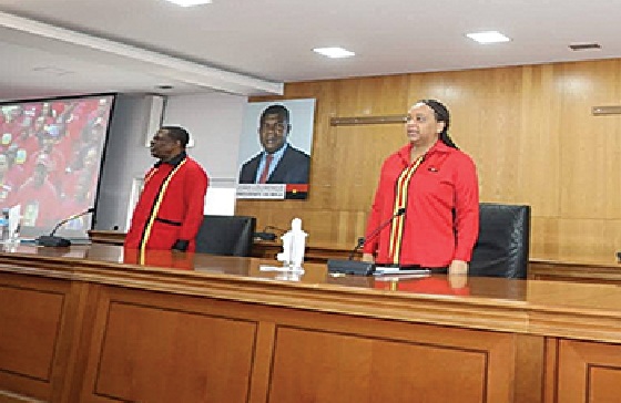 VICE-PRESIDENTE DO MPLA MARA QUIOSA PEDE MAIS ENGAJAMENTO AOS QUADROS DA JMPLA