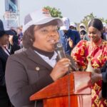 VICE-GOVERNADORA PARA O SECTOR POLÍTICO ECONÓMICO E SOCIAL DO MOXICO, PROCEDE O ACTO DE ABERTURA DA II EDIÇÃO DA FEIRA DO MILHO E DO BOMBÓ